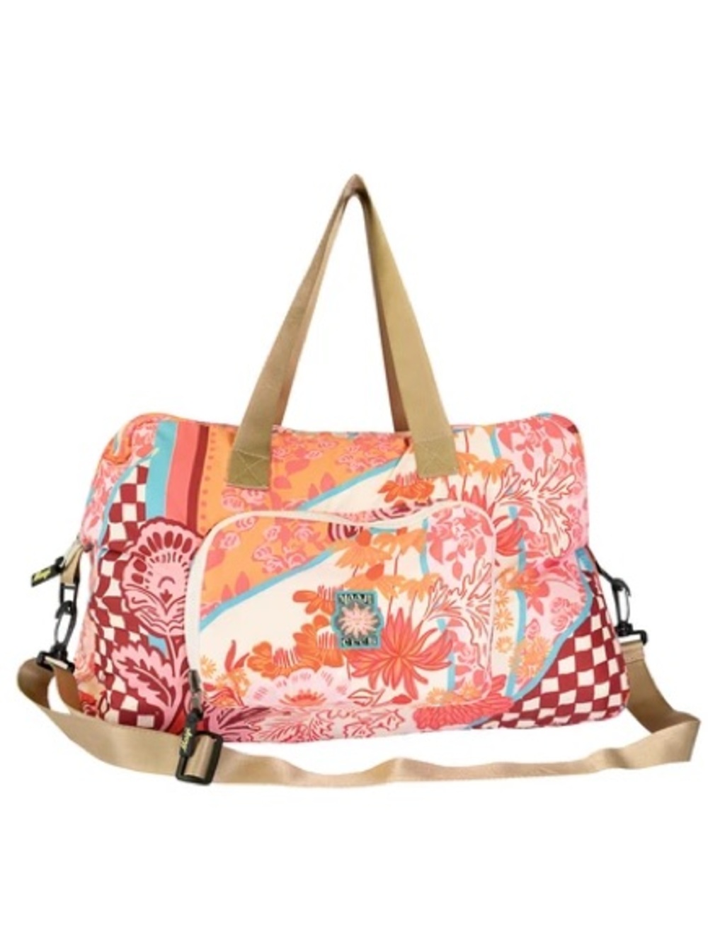 Maaji packable duffle bag travel bag - Maaji Cosmic Tropic Sunrise Weekender bag
